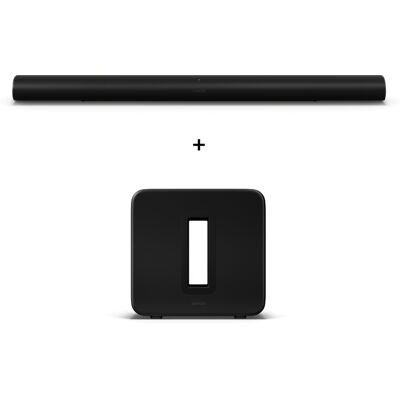 Sonos Set - mit Arc Ultra und Sub 4 - Schwarz Sonos Set - mit Arc Ultra und Sub 4 - Schwarz