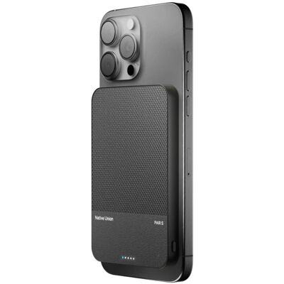 Native Union (Re)Classic Qi2 Magnetic Powerbank - 5000mAh - Schwarz Native Union (Re)Classic Qi2 Magnetic Powerbank - 5000mAh - Schwarz
