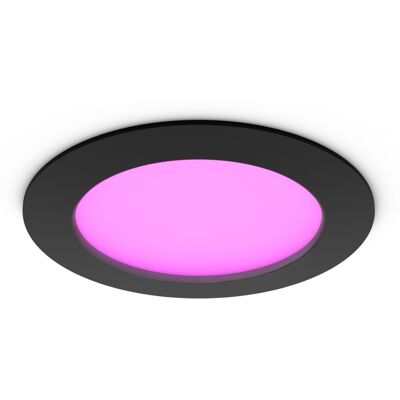 Philips Hue White & Colour Ambiance Deckenleuchte L - 1500lm, rund, 170mm - Schwarz Philips Hue White & Colour Ambiance Deckenleuchte L - 1500lm, rund, 170mm - Schwarz