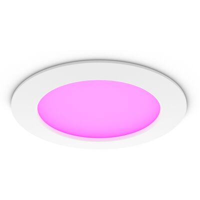 Philips Hue White & Colour Ambiance Deckenleuchte S - 1000lm, rund, 90mm - Weiß Philips Hue White & Colour Ambiance Deckenleuchte S - 1000lm, rund, 90mm - Weiß