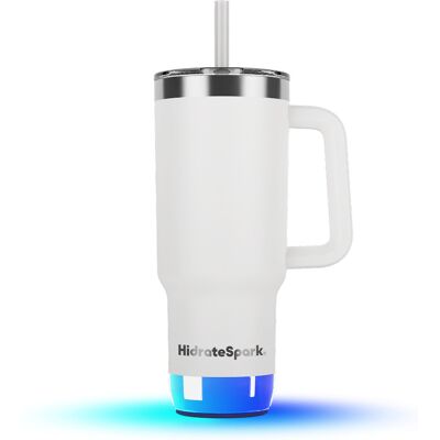 HidrateSpark PRO 2 - Smarte Trinkflasche - Tumbler 887ml - Weiß HidrateSpark PRO 2 - Smarte Trinkflasche - Tumbler 887ml - Weiß