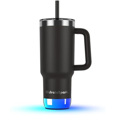 HidrateSpark PRO 2 - Smarte Trinkflasche - Tumbler 887ml - Schwarz HidrateSpark PRO 2 - Smarte Trinkflasche - Tumbler 887ml - Schwarz