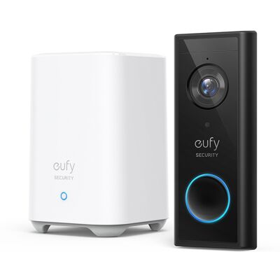 Eufy Sicherheit Video Türklingel 2K - Schwarz, Weiß - Kabellos, Batterie Eufy Sicherheit Video Türklingel 2K - Schwarz, Weiß - Kabellos, Batterie