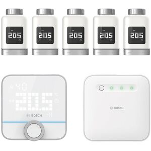 Bosch Smart Home - Starter Set Heizung II mit 5 Thermostaten + Raumthermostat II