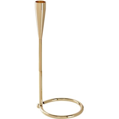 Kerzenhalter Babuna; 10x26.5 cm (ØxH); gold Kerzenhalter Babuna; 10x26.5 cm (ØxH); gold