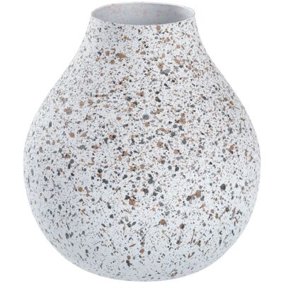 Adah - Adah Vase - 12x14.5 cm - weiß/grau/anthrazit - Vase Adah - Adah Vase - 12x14.5 cm - weiß/grau/anthrazit - Vase