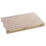 PULSIVA Mini-Holzpalette Doria; 29.5x20x3 cm (LxBxH); natur; 3 Stück / Packung