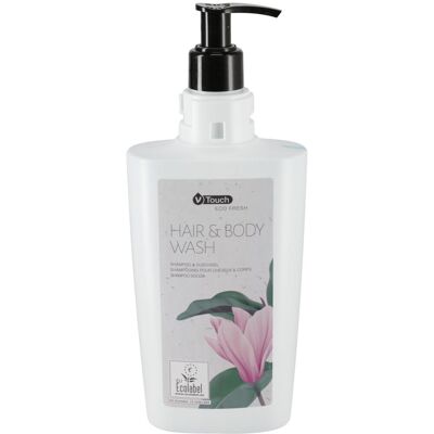 V-Touch Hotel Shampoo und Duschgel Eco Fresh 2 in 1; 400 ml; hellblau; 24 Stück / Pack V-Touch Hotel Shampoo und Duschgel Eco Fresh 2 in 1; 400 ml; hellblau; 24 Stück / Pack