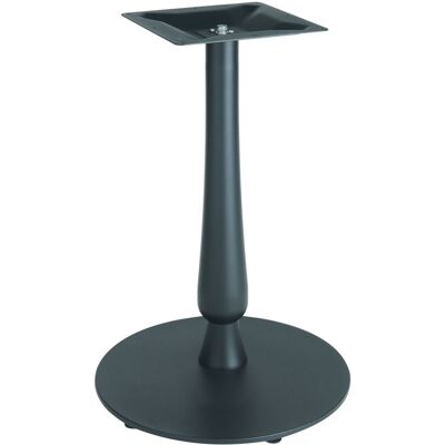 VEGA Indoor Tischgestell Barock rund; 56x72 cm (ØxH); schwarz; rund VEGA Indoor Tischgestell Barock rund; 56x72 cm (ØxH); schwarz; rund