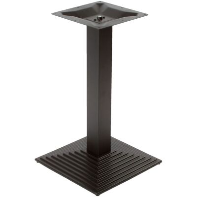 PULSIVA Tischgestell Quarto Gusseisen; 42x42x72 cm (BxLxH); schwarz; quadratisch PULSIVA Tischgestell Quarto Gusseisen; 42x42x72 cm (BxLxH); schwarz; quadratisch