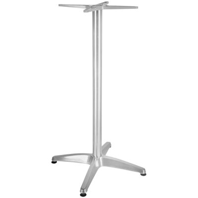 PULSIVA Stehtischgestell Past Aluminium; 66x66x108 cm (BxLxH); silber PULSIVA Stehtischgestell Past Aluminium; 66x66x108 cm (BxLxH); silber