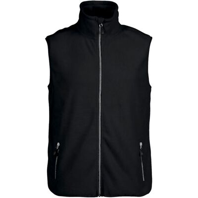 Active Wear Torge Fleece Weste - Leicht, Schwarz Active Wear Torge Fleece Weste - Leicht, Schwarz