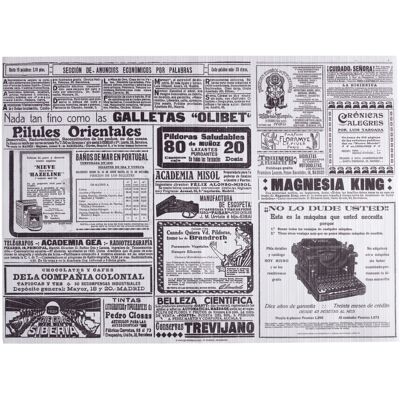 García de Pou 2000 Einweg-Gästeauslagen Gaceta 48G/m² 31x43cm Weiß - Tischdecken García de Pou 2000 Einweg-Gästeauslagen Gaceta 48G/m² 31x43cm Weiß - Tischdecken