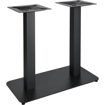 PULSIVA Doppel-Tischgestell Tavio; 80x40x72 cm (BxLxH); schwarz PULSIVA Doppel-Tischgestell Tavio; 80x40x72 cm (BxLxH); schwarz