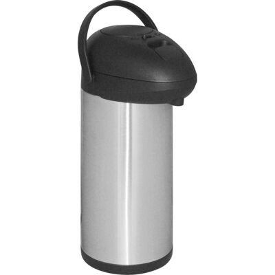 Stalgast Isolierpumpkanne; 5000 ml, 43 cm (H); silber/schwarz Stalgast Isolierpumpkanne; 5000 ml, 43 cm (H); silber/schwarz