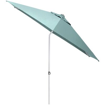 KETTLER Stockschirm rund EASY PUSH LX; 300x300x250 cm (LxBxH); salbei; Gestell silber; rund; 3 Stück / Pack KETTLER Stockschirm rund EASY PUSH LX; 300x300x250 cm (LxBxH); salbei; Gestell silber; rund; 3 Stück / Pack