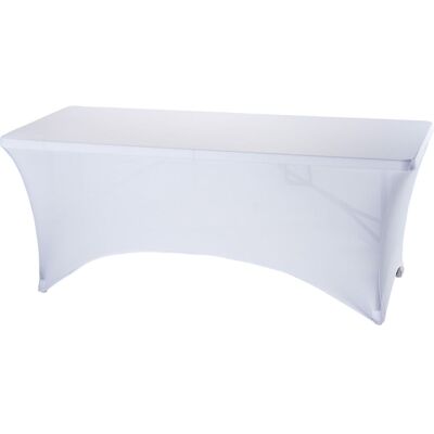 Stalgast Stretchhusse für Buffettische mit ca. 1220x610x740 mm (BxTxH mm); 184x74 cm (BxH); weiß Stalgast Stretchhusse für Buffettische mit ca. 1220x610x740 mm (BxTxH mm); 184x74 cm (BxH); weiß