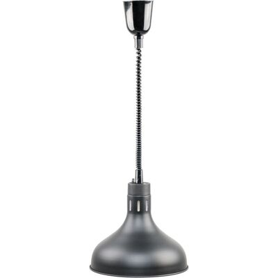 Stalgast Wärmelampe zur Deckenbefestigung, 0,25 kW, Ø 173 mm; 29 cm (Ø); schwarz Stalgast Wärmelampe zur Deckenbefestigung, 0,25 kW, Ø 173 mm; 29 cm (Ø); schwarz