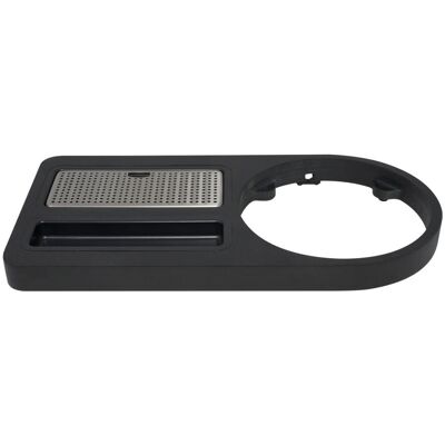 CORBY Kompaktes Willkommens-Tablett Buckingham in Dunkelholz; 35.5x3.1x18 cm (BxHxT); schwarz CORBY Kompaktes Willkommens-Tablett Buckingham in Dunkelholz; 35.5x3.1x18 cm (BxHxT); schwarz