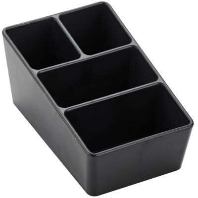 Emberton AUSSTATTUNGSORGANISATOR; 12.5x5.8x8 cm (BxHxT); schwarz; 24 Stück / Pack Emberton AUSSTATTUNGSORGANISATOR; 12.5x5.8x8 cm (BxHxT); schwarz; 24 Stück / Pack