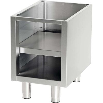 Stalgast Unterbau mit Grund und Zwischenboden 400 mm Serie 700 ND; 40x60 cm (BxH); silber Stalgast Unterbau mit Grund und Zwischenboden 400 mm Serie 700 ND; 40x60 cm (BxH); silber