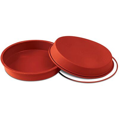 Scaritech Silikonform – Durchmesser 22 cm; rot; rund; 10 Stück / Pack Scaritech Silikonform – Durchmesser 22 cm; rot; rund; 10 Stück / Pack