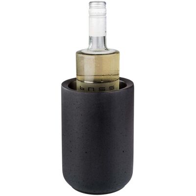 Buddy’s Bar Flaschenkühler, Beton; 12x12x19 cm (LxBxH); schwarz Buddy’s Bar Flaschenkühler, Beton; 12x12x19 cm (LxBxH); schwarz