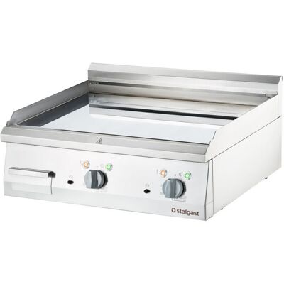 Stalgast Elektro-Griddleplatte, verchromt als Tischgerät Serie 700 ND - glatt; 80x70x25 cm (BxTxH); silber Stalgast Elektro-Griddleplatte, verchromt als Tischgerät Serie 700 ND - glatt; 80x70x25 cm (BxTxH); silber