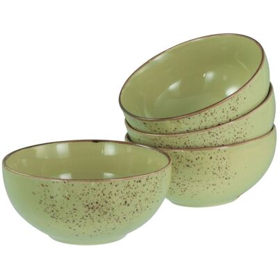 CreaTable Nature Collection - Buddha Bowl 4-tlg; 900 ml, 17.5x8.5 cm (ØxH); hellgrün; rund; 4 Stück / Pack CreaTable Nature Collection - Buddha Bowl 4-tlg; 900 ml, 17.5x8.5 cm (ØxH); hellgrün; rund; 4 Stück / Pack