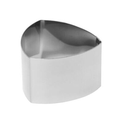 Schneider Dessertring Mini Dreieck; 6.8x4.5 cm (BxH); edelstahl Schneider Dessertring Mini Dreieck; 6.8x4.5 cm (BxH); edelstahl