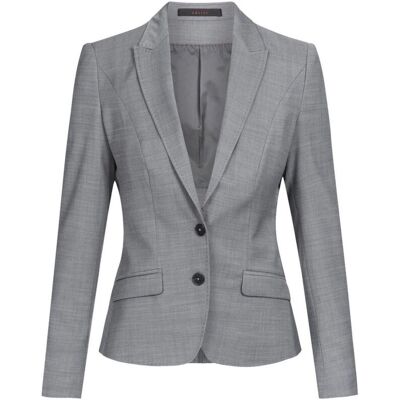 GREIFF Damen-Blazer SF Modern 37.5; Kleidergröße 38; hellgrau GREIFF Damen-Blazer SF Modern 37.5; Kleidergröße 38; hellgrau