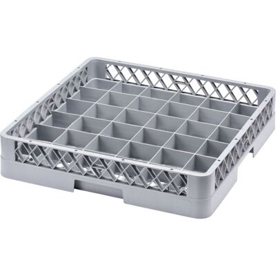 Stalgast Spülkorb für Gläser und Tassen 36 Fächer 500 x 500 mm; 50x50x10.4 cm (BxTxH); grau Stalgast Spülkorb für Gläser und Tassen 36 Fächer 500 x 500 mm; 50x50x10.4 cm (BxTxH); grau