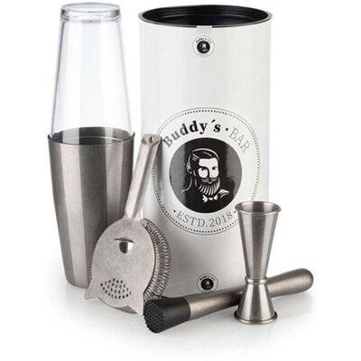 Buddy’s Bar Boston Bar-Set; edelstahl Buddy’s Bar Boston Bar-Set; edelstahl