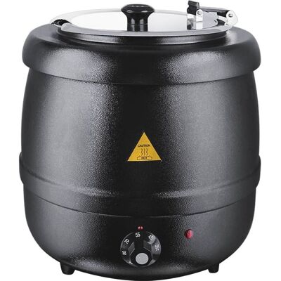 Stalgast Elektrischer Suppentopf, 10 Liter; 8500 ml, 37 cm (H); schwarz Stalgast Elektrischer Suppentopf, 10 Liter; 8500 ml, 37 cm (H); schwarz