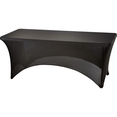 Stalgast Stretchhusse für Buffettische mit ca. 1220x610x740 mm (BxTxH mm); 184x74 cm (BxH); schwarz Stalgast Stretchhusse für Buffettische mit ca. 1220x610x740 mm (BxTxH mm); 184x74 cm (BxH); schwarz