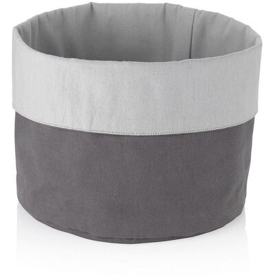 kela Brotkorb Tia 100%Baumwolle graphitgrau 23,0cm 36,0cmØ; 23 cm (H); graphit; rund kela Brotkorb Tia 100%Baumwolle graphitgrau 23,0cm 36,0cmØ; 23 cm (H); graphit; rund