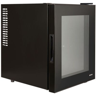 CORBY Eton 20L Minibar mit Glastür in Schwarz mit schwarzem Innenraum; 38.5x47.5x45.5 cm (BxHxT); schwarz CORBY Eton 20L Minibar mit Glastür in Schwarz mit schwarzem Innenraum; 38.5x47.5x45.5 cm (BxHxT); schwarz