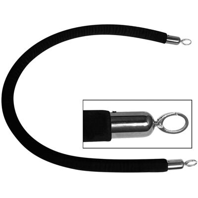 Stalgast Verbindungstau, Beschläge verchromt, Länge 150 cm; 150 cm (L); schwarz Stalgast Verbindungstau, Beschläge verchromt, Länge 150 cm; 150 cm (L); schwarz