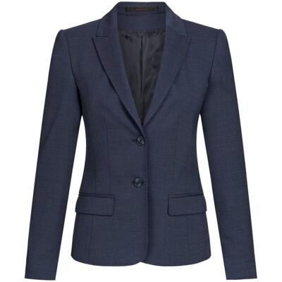 GREIFF Damen-Blazer RF Modern 37.5 Pinpoint; Kleidergröße 32; dunkelblau GREIFF Damen-Blazer RF Modern 37.5 Pinpoint; Kleidergröße 32; dunkelblau