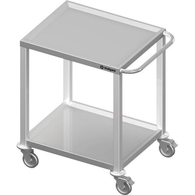 Stalgast Transportwagen mit zwei Böden, verschweißt; 110.5x73x73 cm (BxHxT); silber Stalgast Transportwagen mit zwei Böden, verschweißt; 110.5x73x73 cm (BxHxT); silber