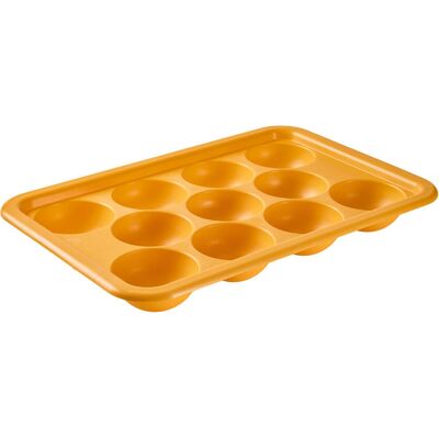 Scaritech Alveopizz® orange 11 Vertiefungen; gelb; 10 Stück / Pack Scaritech Alveopizz® orange 11 Vertiefungen; gelb; 10 Stück / Pack