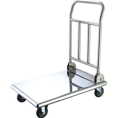 Stalgast Thermobox-Transportwagen aus Edelstahl, Traglast 150 kg; 74x87 cm (BxH); silber Stalgast Thermobox-Transportwagen aus Edelstahl, Traglast 150 kg; 74x87 cm (BxH); silber