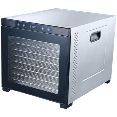 Stalgast Dörrautomat mit 10 Einschüben, Leistung 1,1 kW; 43x53.5x42 cm (BxTxH); silber Stalgast Dörrautomat mit 10 Einschüben, Leistung 1,1 kW; 43x53.5x42 cm (BxTxH); silber