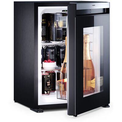 Dometic Hotelminibar HiPro Evolution C40G; rechtsanschlag; 40.5x55x48.1 cm (BxHxT); schwarz Dometic Hotelminibar HiPro Evolution C40G; rechtsanschlag; 40.5x55x48.1 cm (BxHxT); schwarz