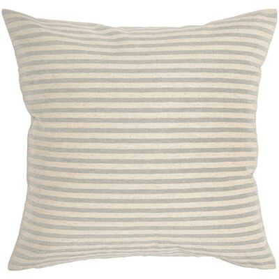 ERWIN M. Kissenhülle Eda gestreift; 40x40 cm (BxL); hellgrau/beige ERWIN M. Kissenhülle Eda gestreift; 40x40 cm (BxL); hellgrau/beige