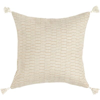 ERWIN M. Kissenhülle Torano fein gestreift; 50x50 cm (BxL); creme/beige ERWIN M. Kissenhülle Torano fein gestreift; 50x50 cm (BxL); creme/beige