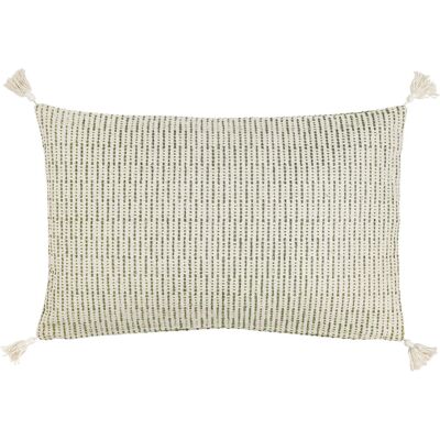 ERWIN M. Kissenhülle Torano fein gestreift; 30x50 cm (BxL); creme/oliv ERWIN M. Kissenhülle Torano fein gestreift; 30x50 cm (BxL); creme/oliv
