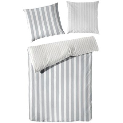 Decoper Perkal Bettwäsche Set; 240x220 cm (BxL), 80x80 cm (LxB); grau Decoper Perkal Bettwäsche Set; 240x220 cm (BxL), 80x80 cm (LxB); grau