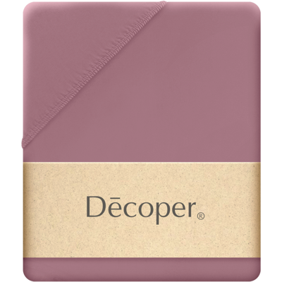 Decoper Decoper ® Mako-Feinjersey Spannbettlaken aus 100% Baumwolle; 180-200x200 cm (BxL); lila Decoper Decoper ® Mako-Feinjersey Spannbettlaken aus 100% Baumwolle; 180-200x200 cm (BxL); lila