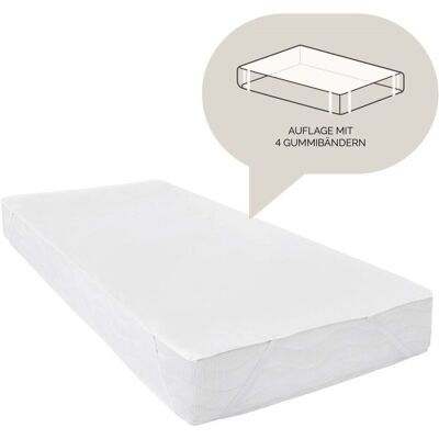 Decoper Matratzenauflage; 140x200 cm (BxL); creme Decoper Matratzenauflage; 140x200 cm (BxL); creme
